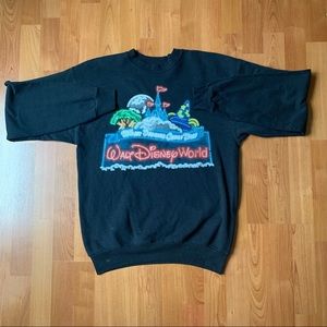 Disney world crew neck sweater